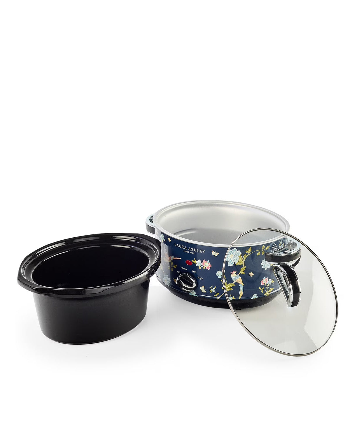 Laura Ashley Elveden Navy 3.5L Slow Cooker