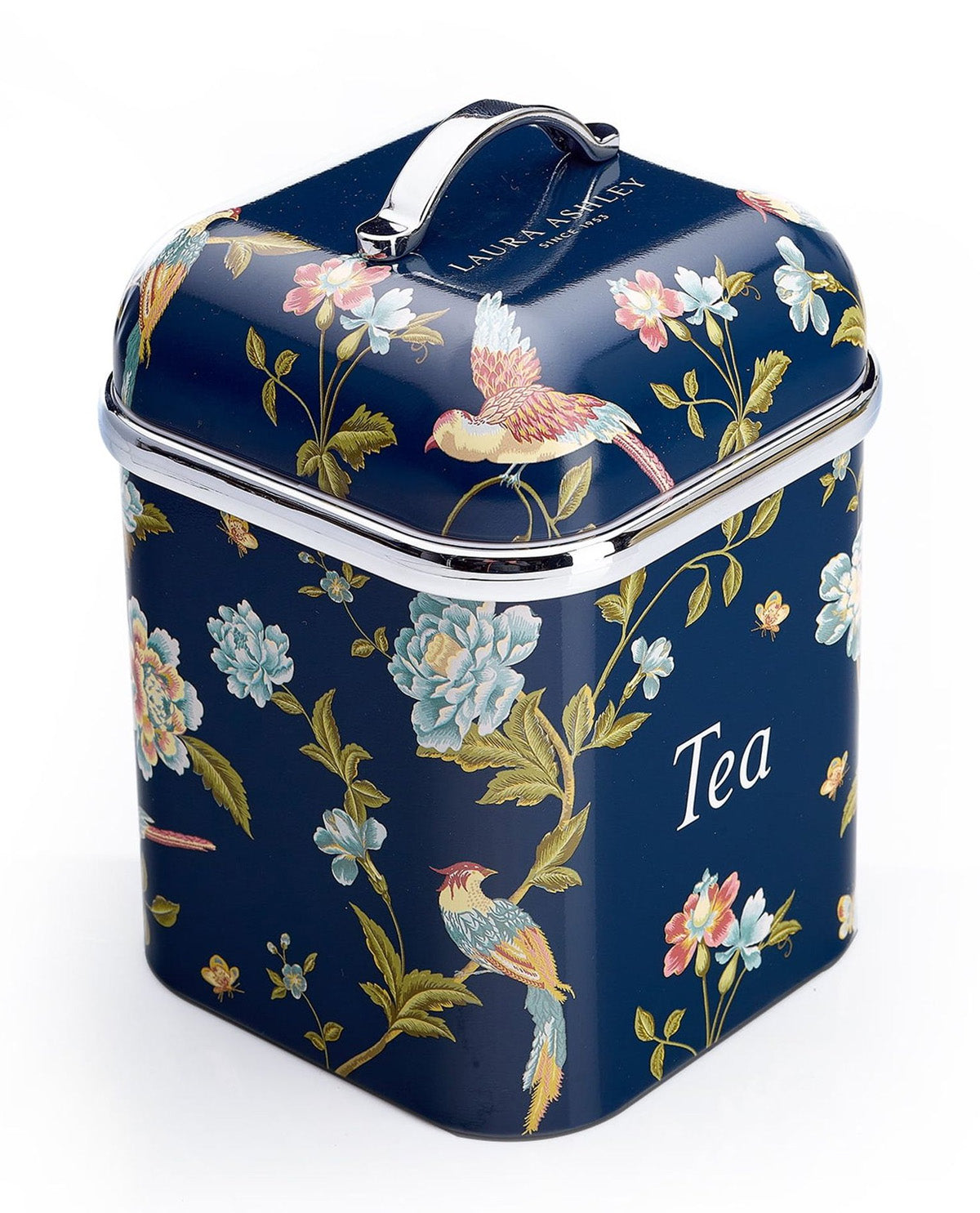 Laura Ashley Elveden Navy Cannister Set