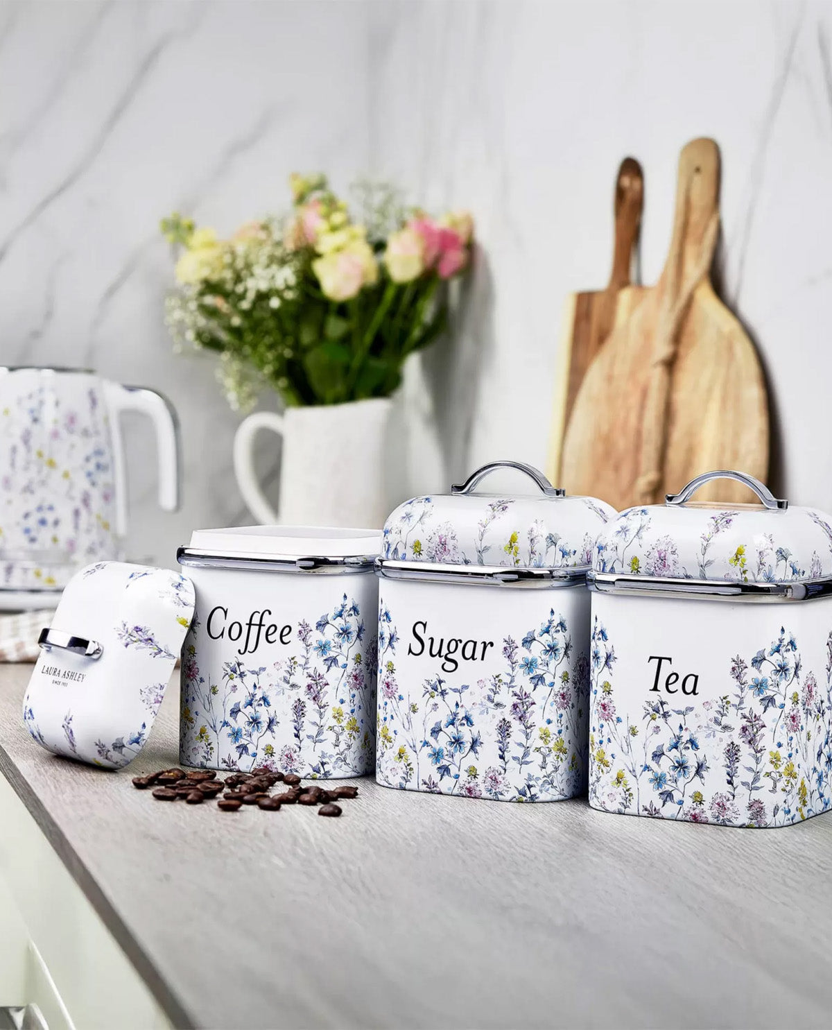 Laura Ashley Wild Meadow Cannister Set