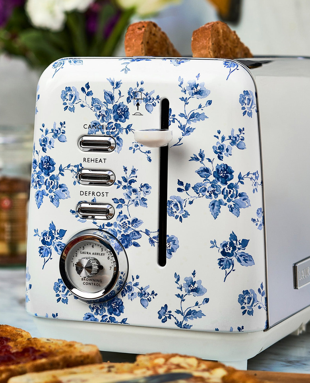 Laura Ashley China Rose Toaster