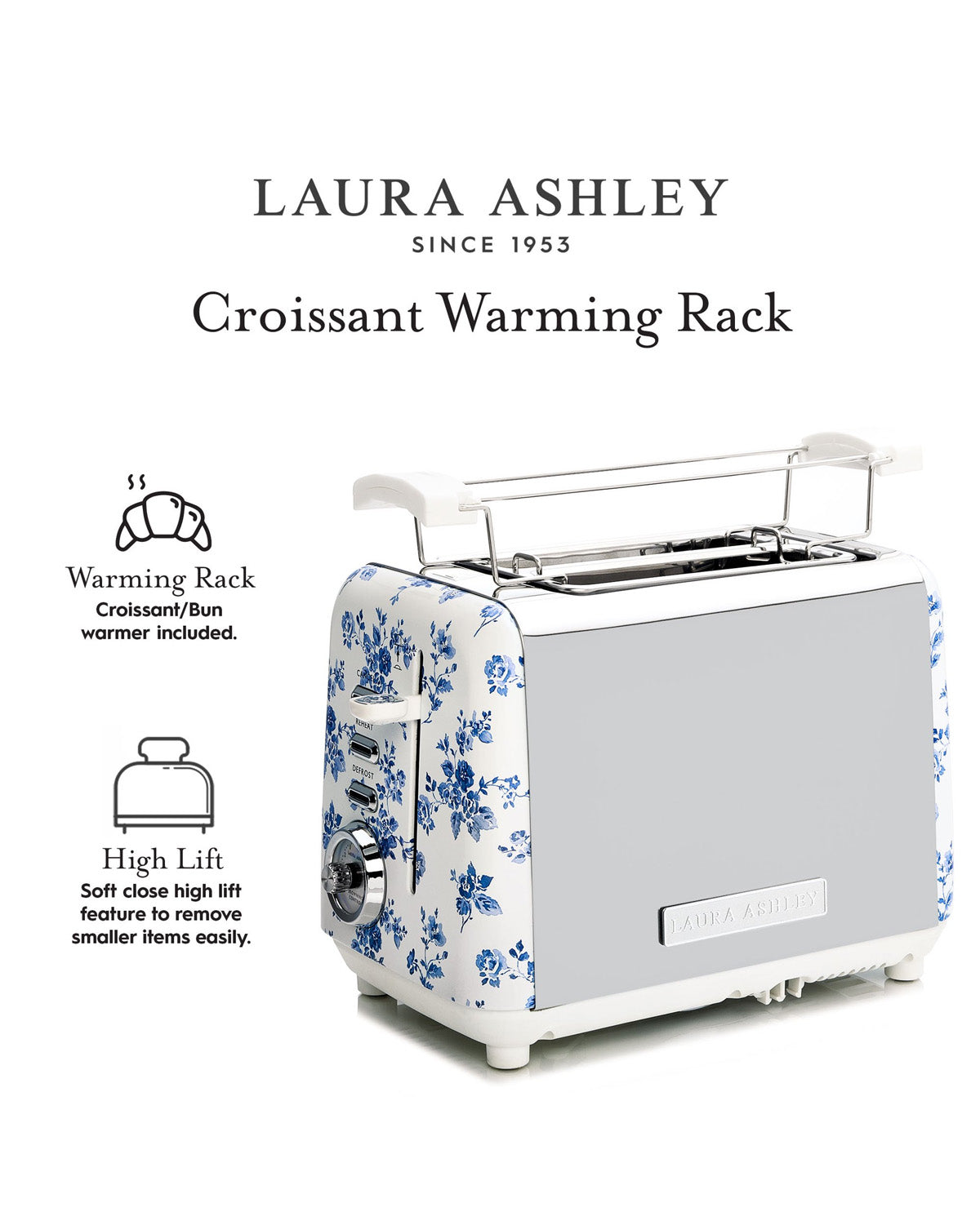 Laura Ashley China Rose Toaster