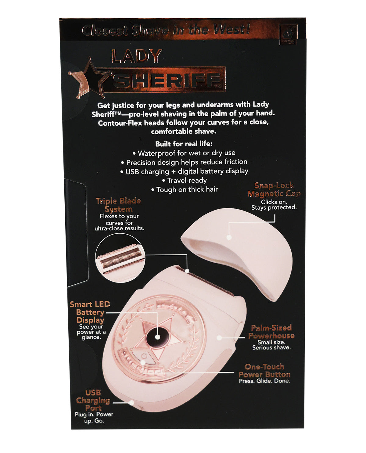 Shave Sheriff For Women