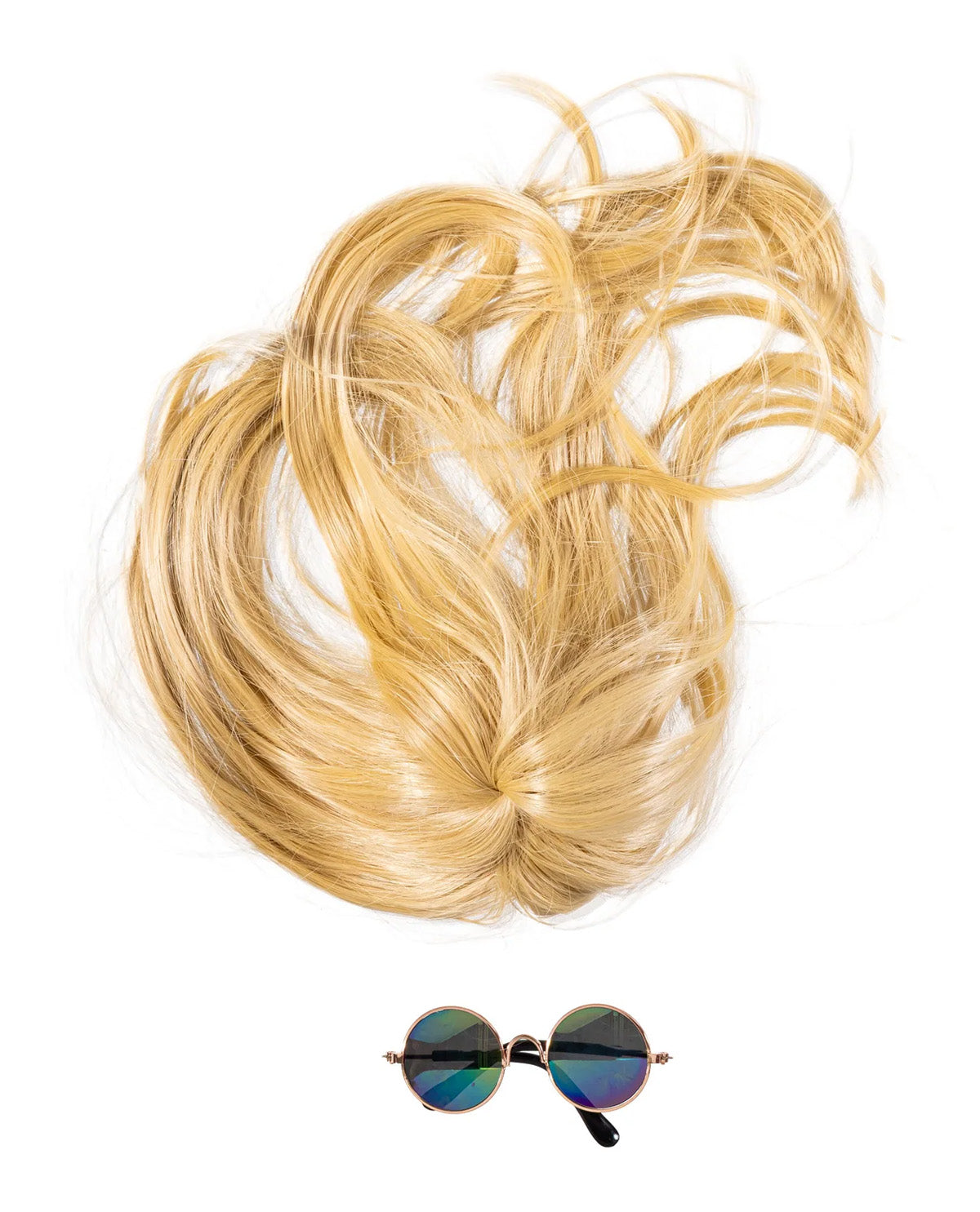 Evergreen Porch Goose Wig & Glasses Accessory Set