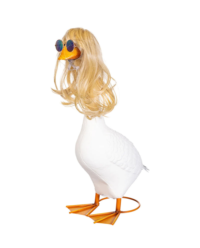 Evergreen Porch Goose Wig & Glasses Accessory Set