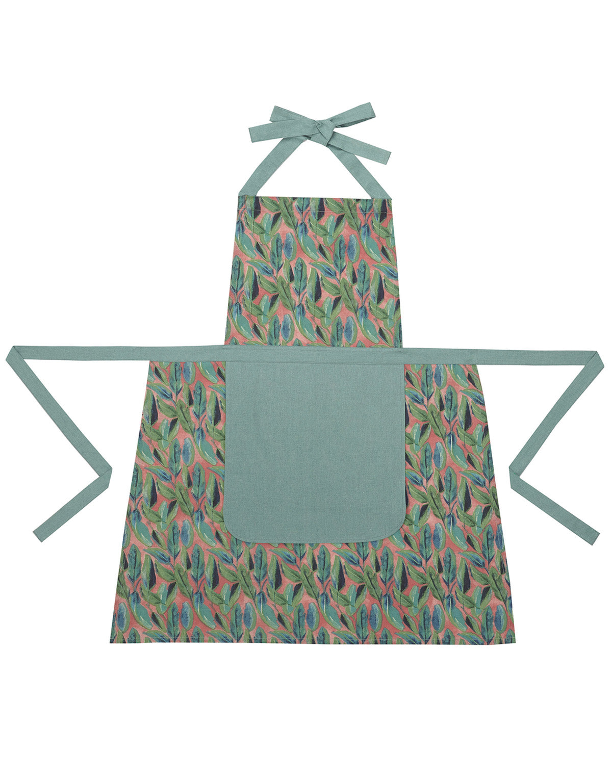 Botanicals On Blush Apron