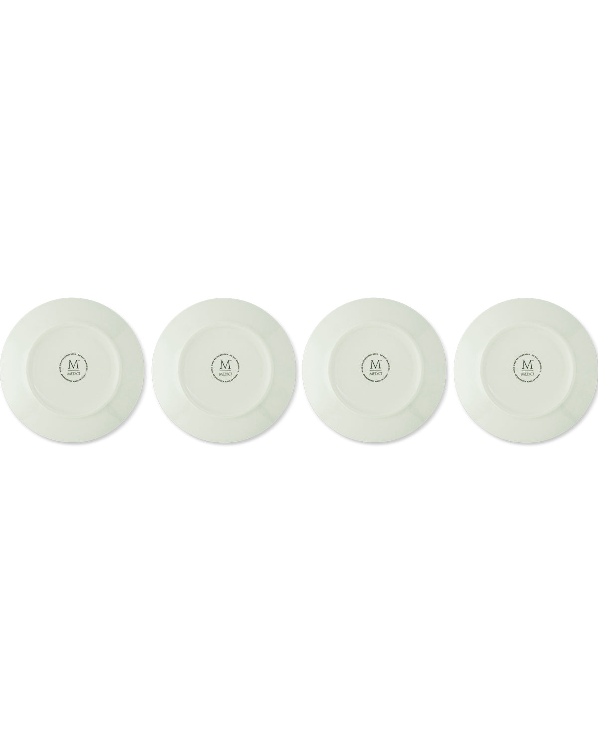 Blush Garden Toile 4 Piece 6" Salad Plate Set