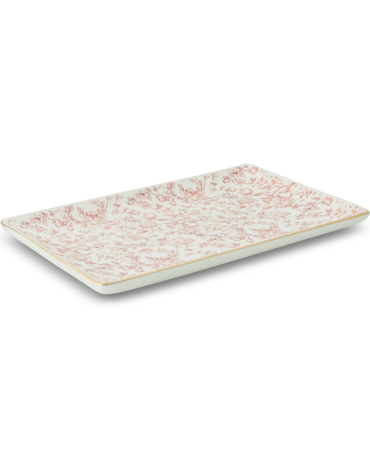 Blush Garden Toile 9" Tray