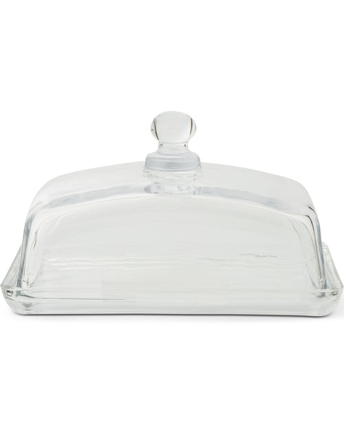 7" Classic Glass Butter Dish
