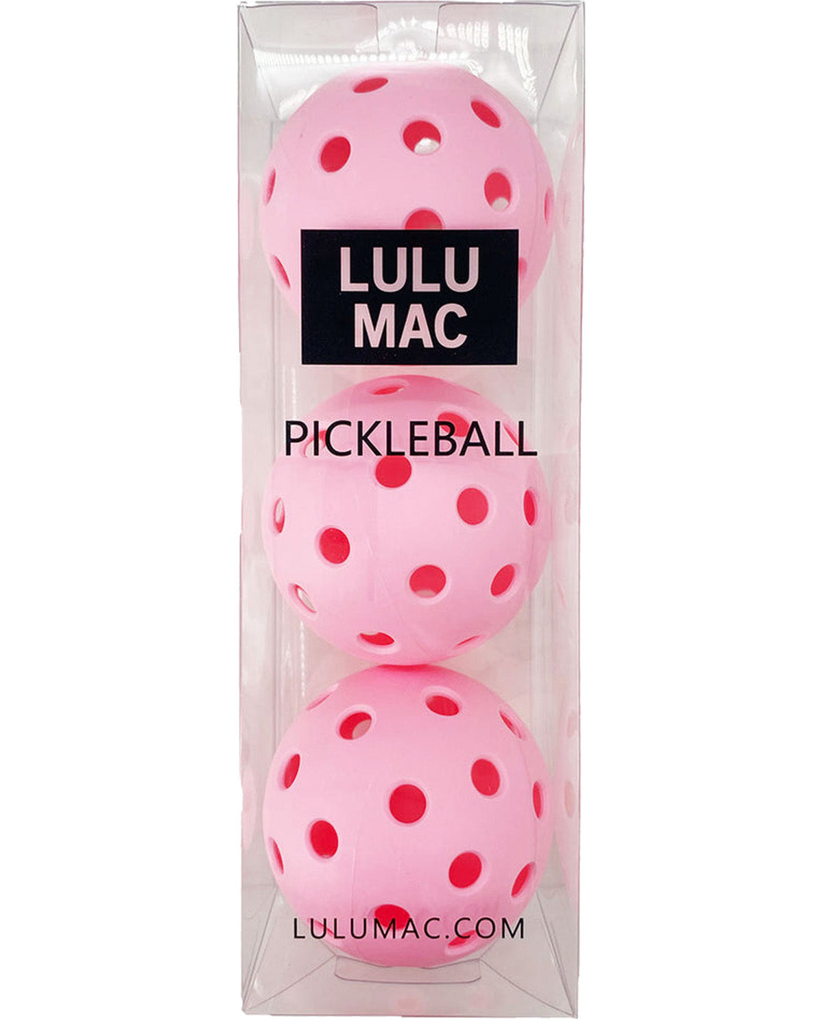 Lulu Mac Pickleball 3 Pack Balls