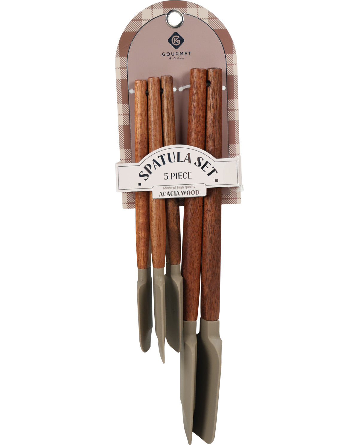 Pine Bark 5 Piece Spatula Set