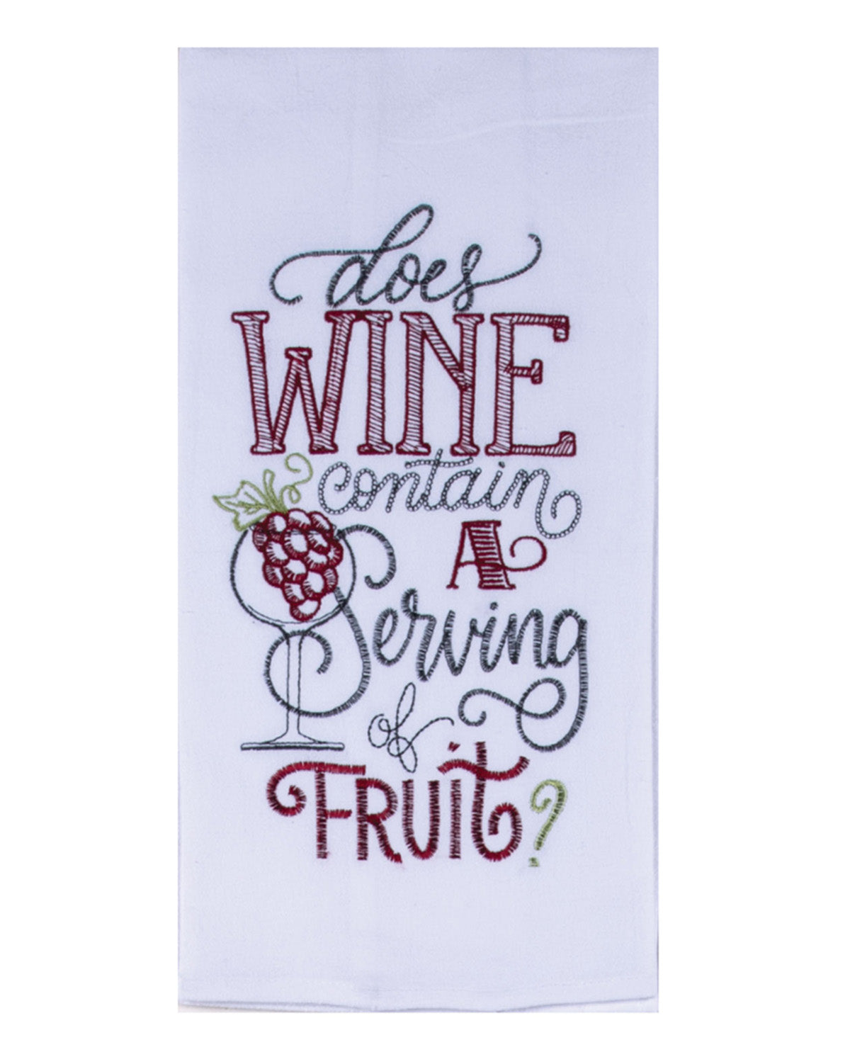 Kay Dee Designs Wine Serving Flour Sack
