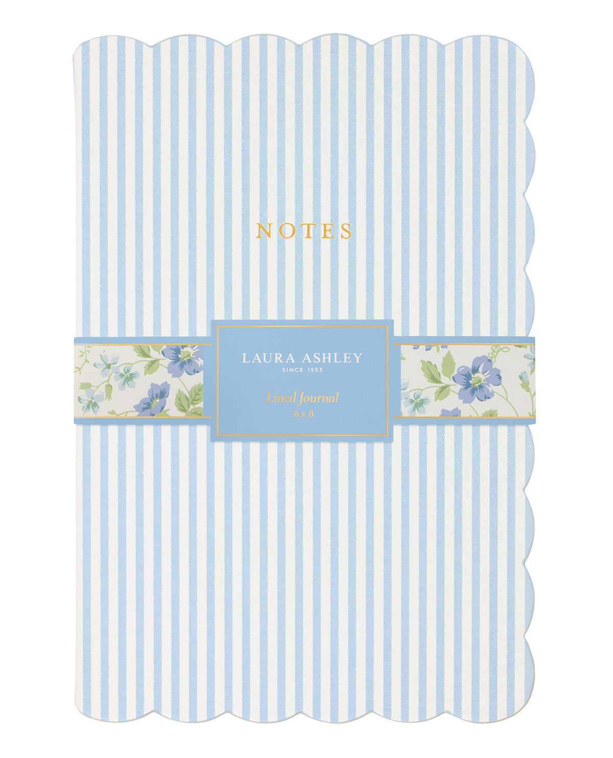Laura Ashley Heirloom Cottage Striped Journal