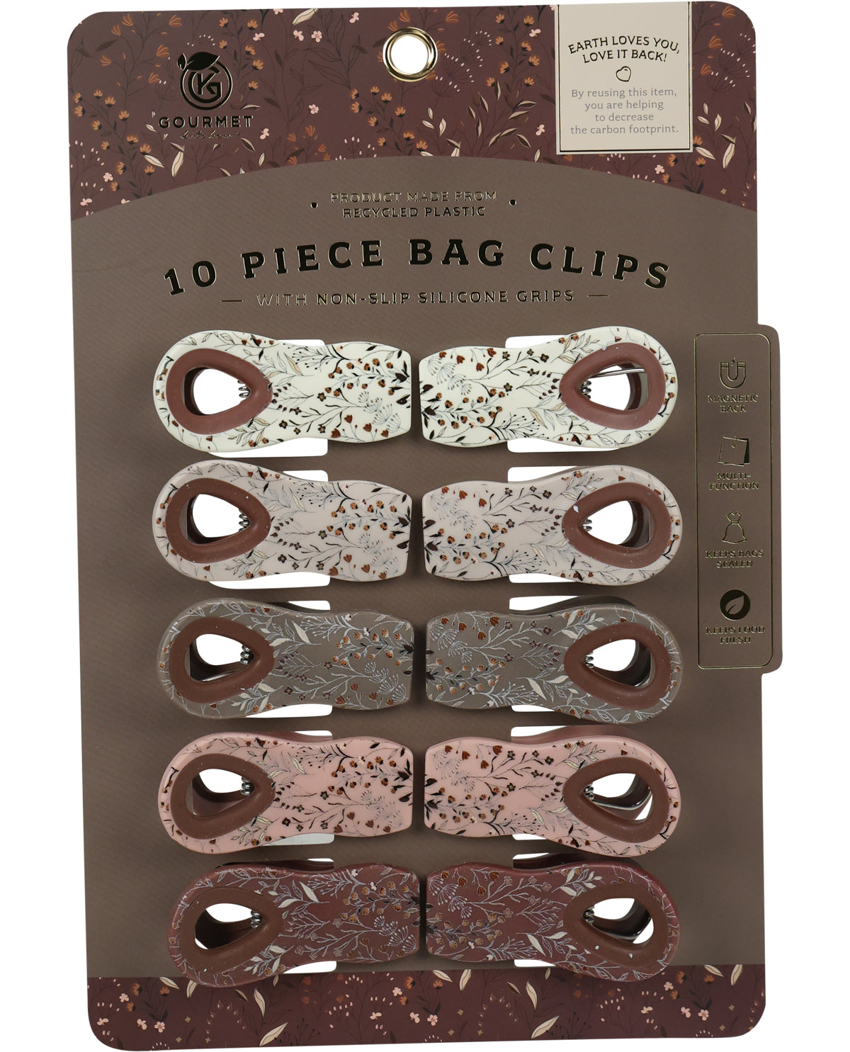 Meadow Mix 10 Piece Magnetic Chip Clips
