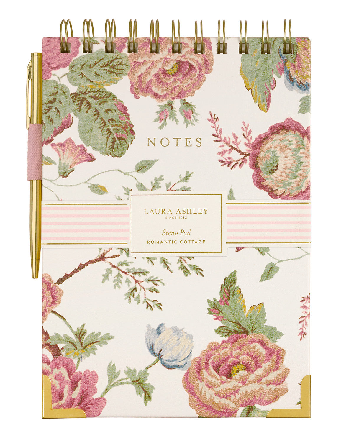 Laura Ashley Romantic Cottage Steno Pad