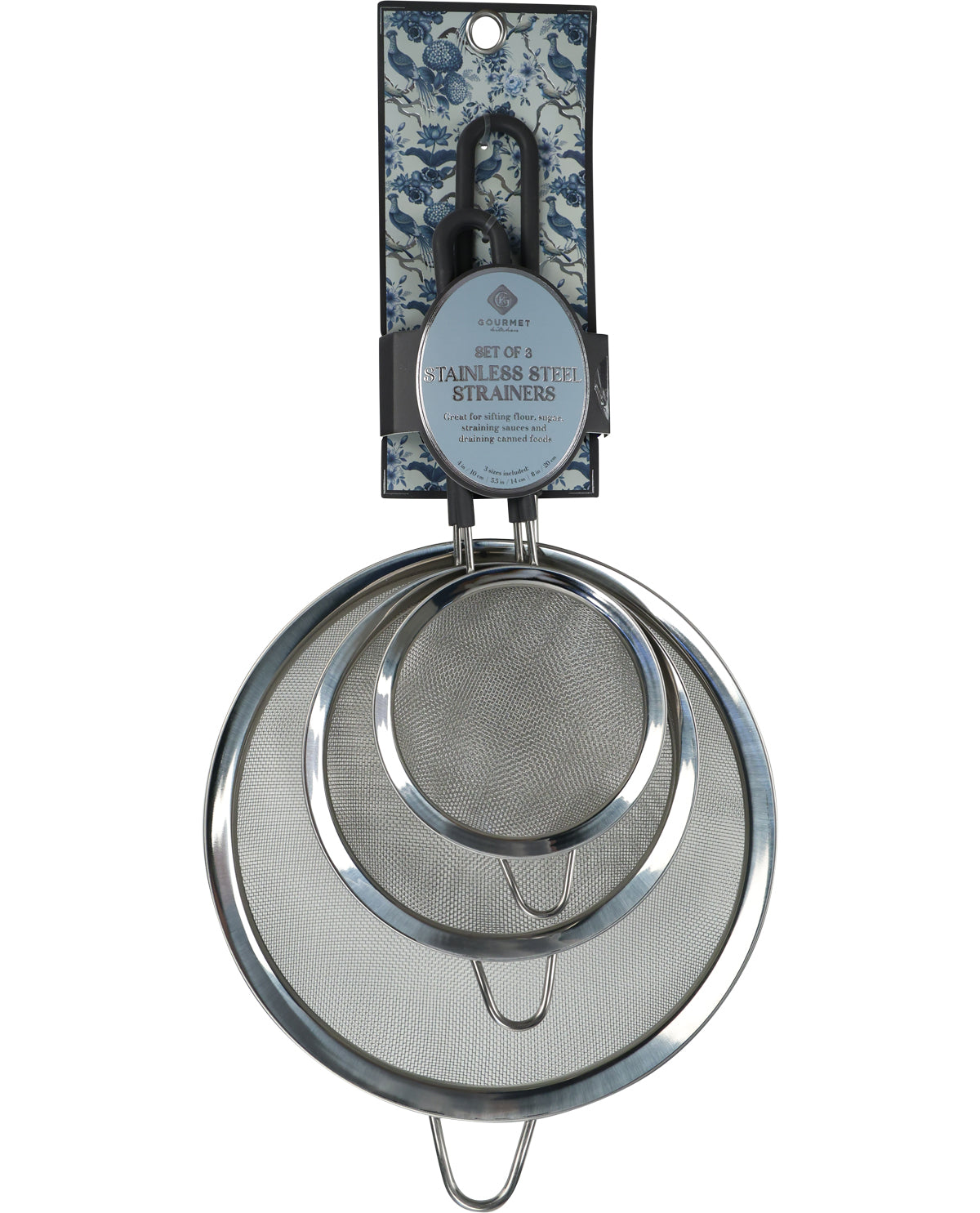 Stainless Steel 3 Piece Strainer Set
