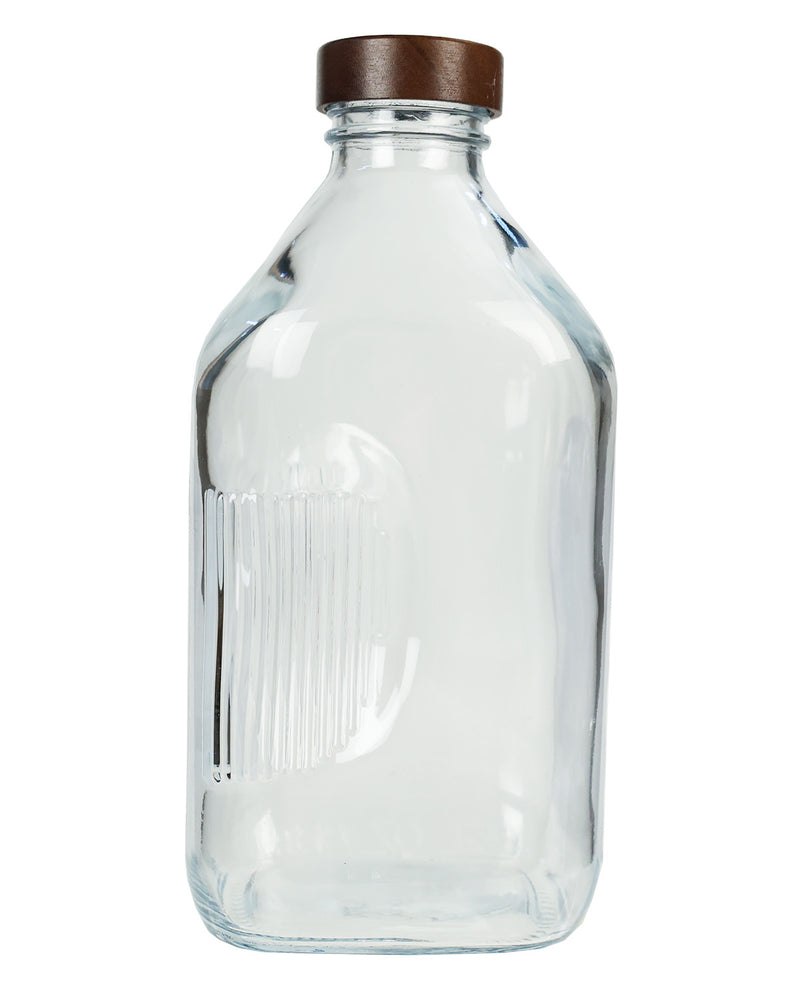 64oz Milk Bottle With Acacia Lid