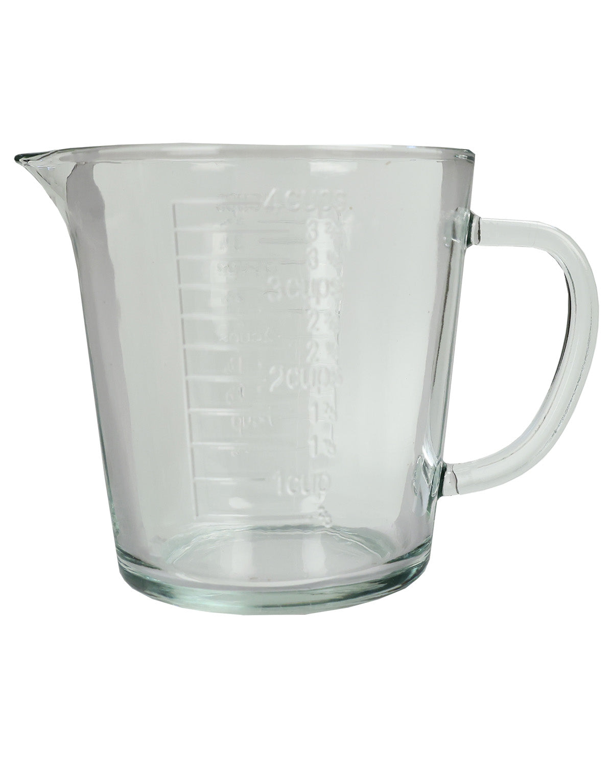 4 Cup Clear Glass Measuring Cup