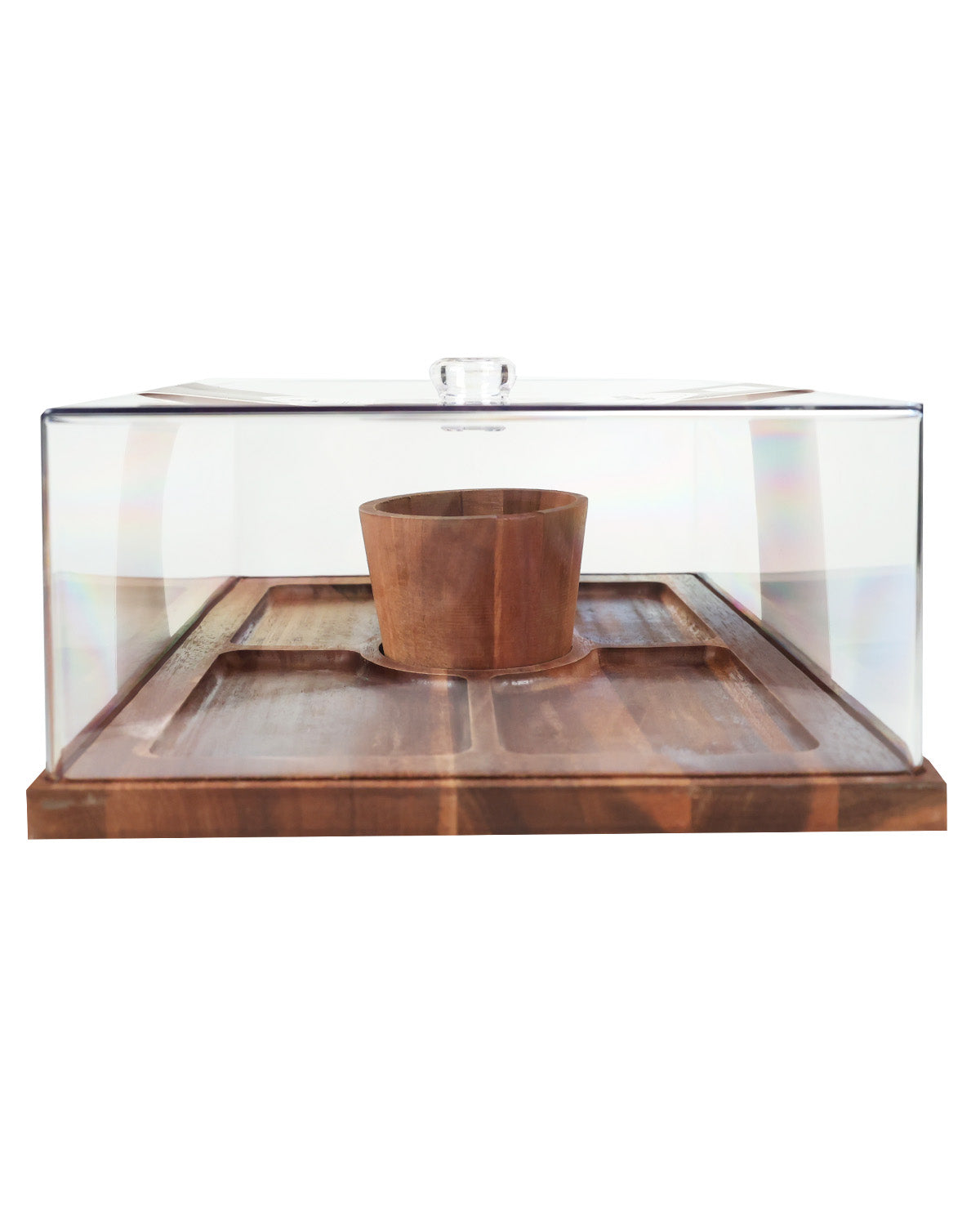 Acacia 2 in 1 Cheese Board & Cake Stand