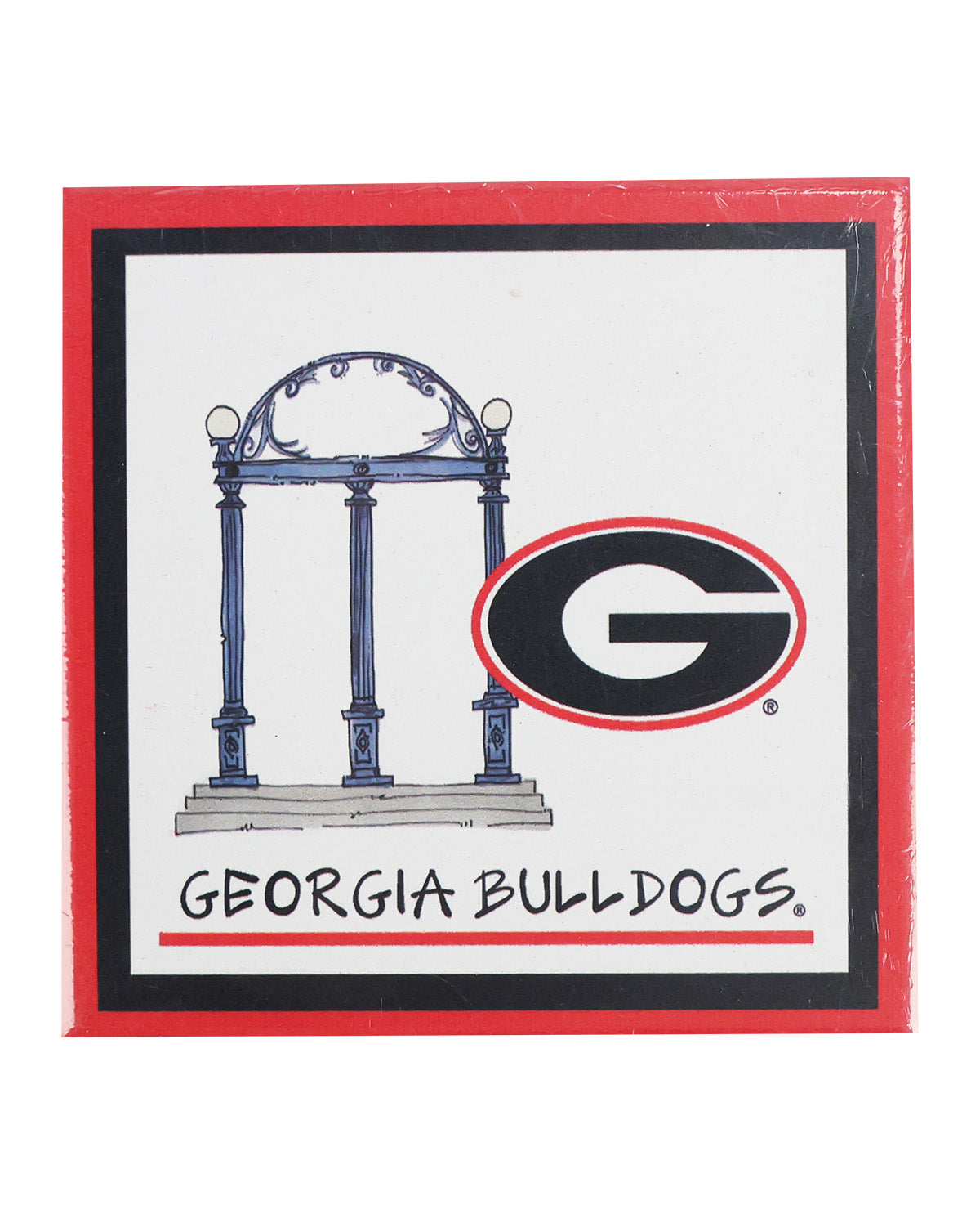 Magnolia Lane UGA 4 Piece Coaster Set