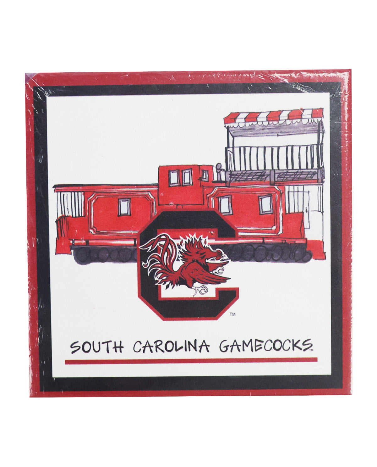 Magnolia Lane South Carolina 4 Piece Coaster Set