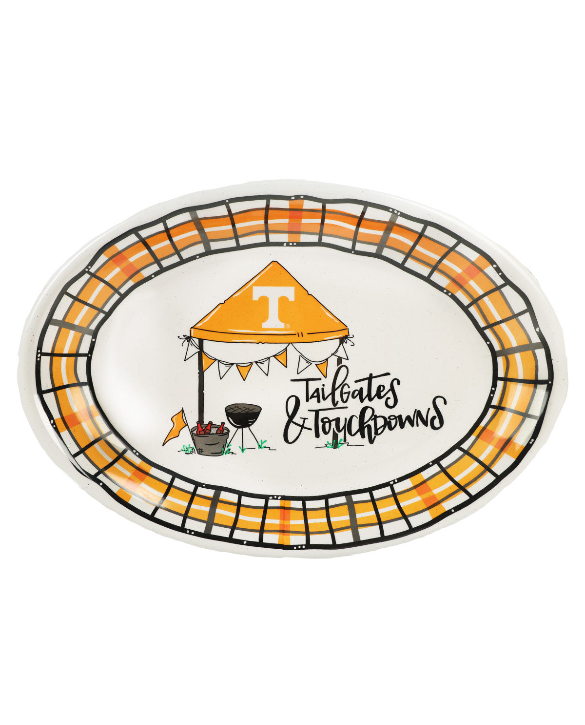 Magnolia Lane Tennessee 18x12" BBQ Oval