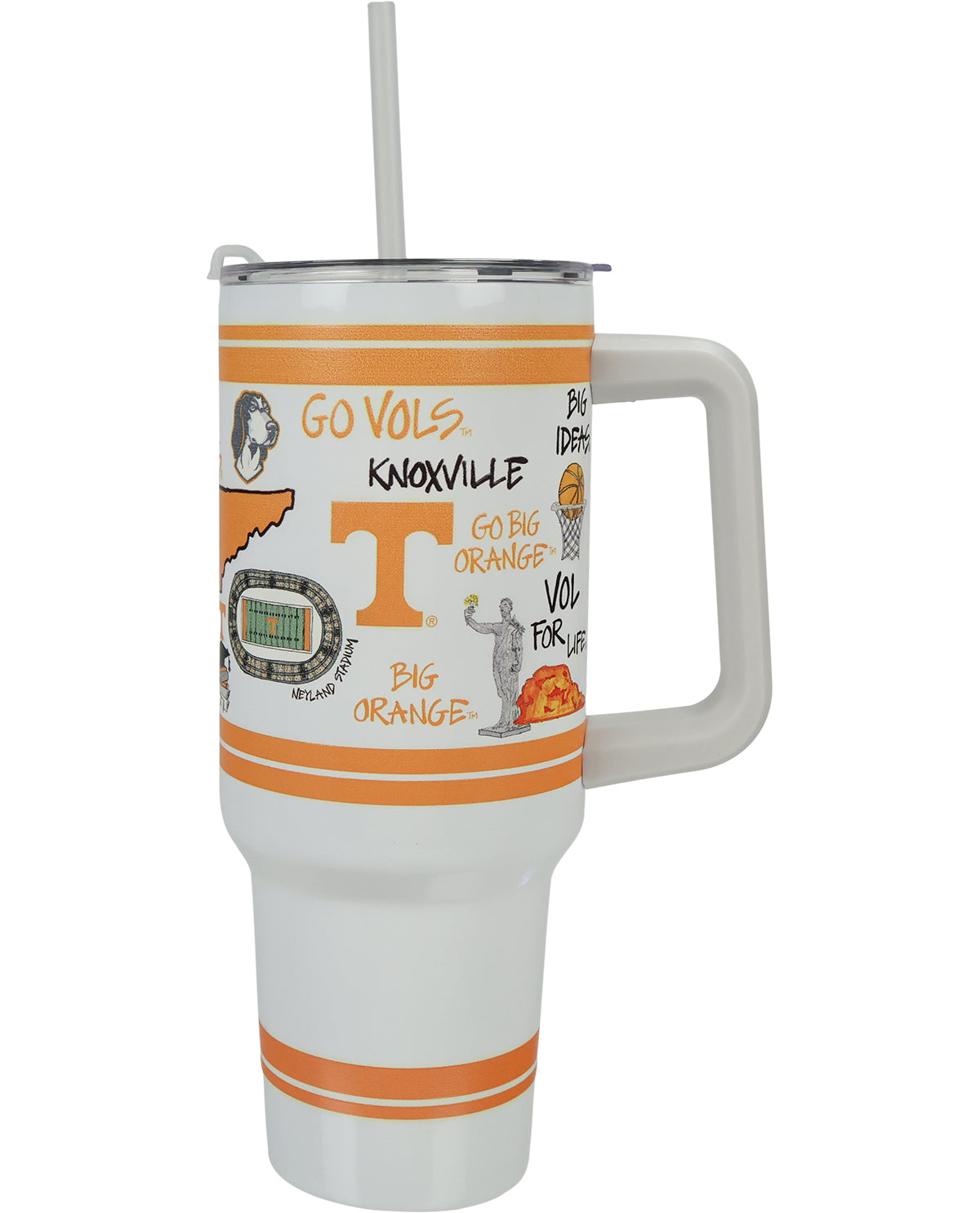 Magnolia Lane Tennessee 40oz Tumbler with Handle