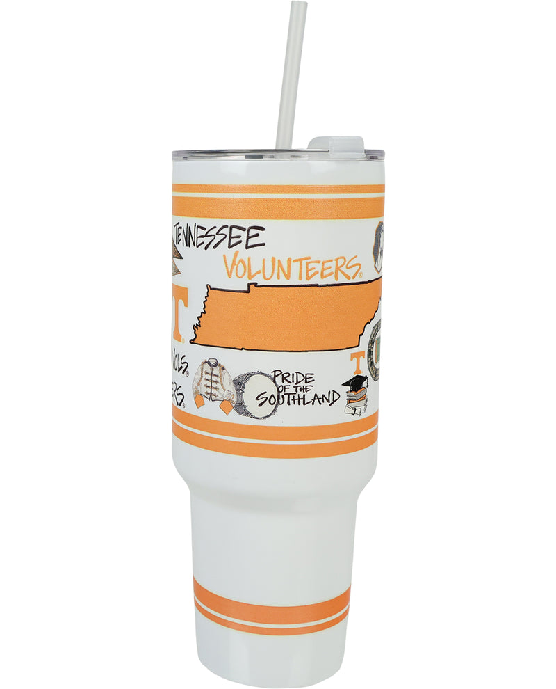 Magnolia Lane Tennessee 40oz Tumbler with Handle