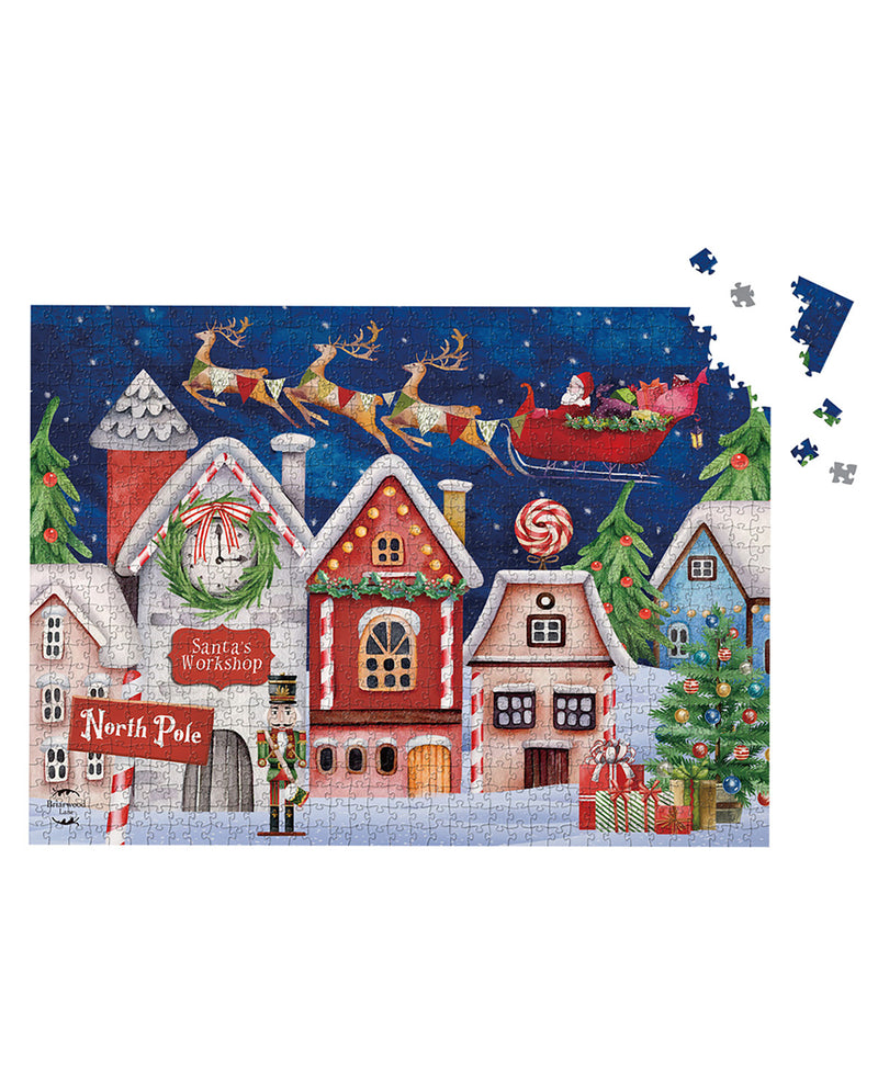 North Pole Magic Christmas 1000 Piece Puzzle