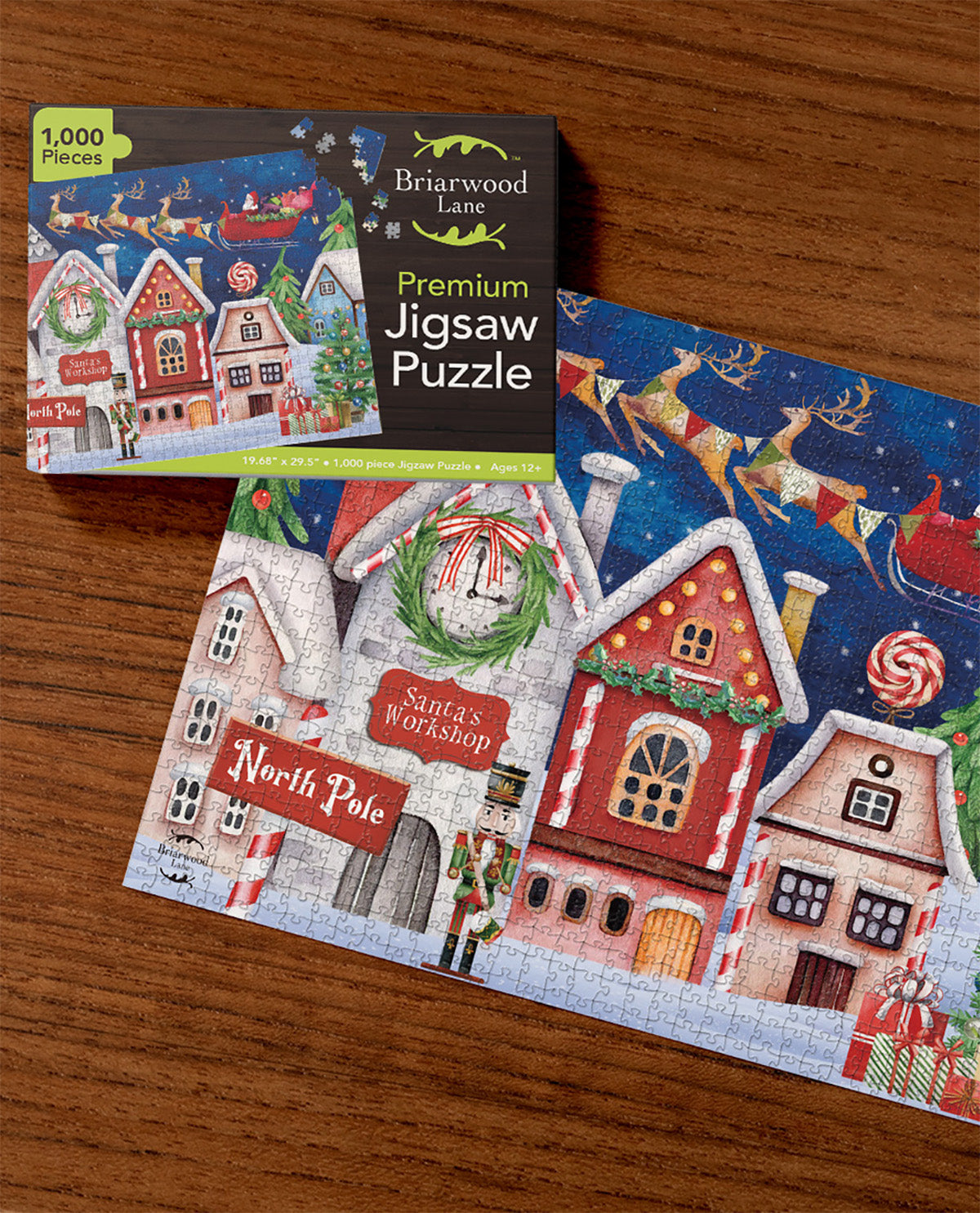 North Pole Magic Christmas 1000 Piece Puzzle