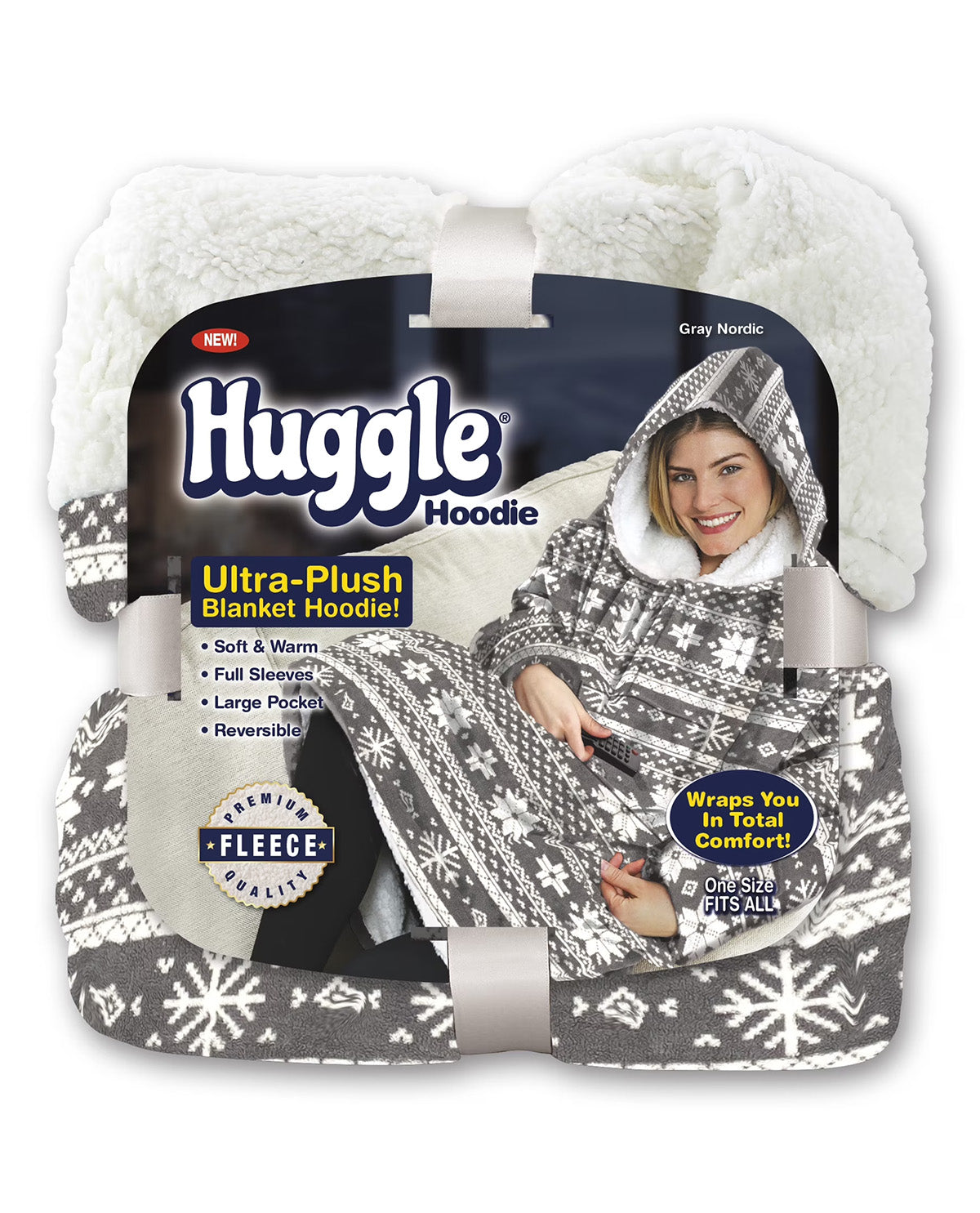 Huggle Hoodie Nordic Grey