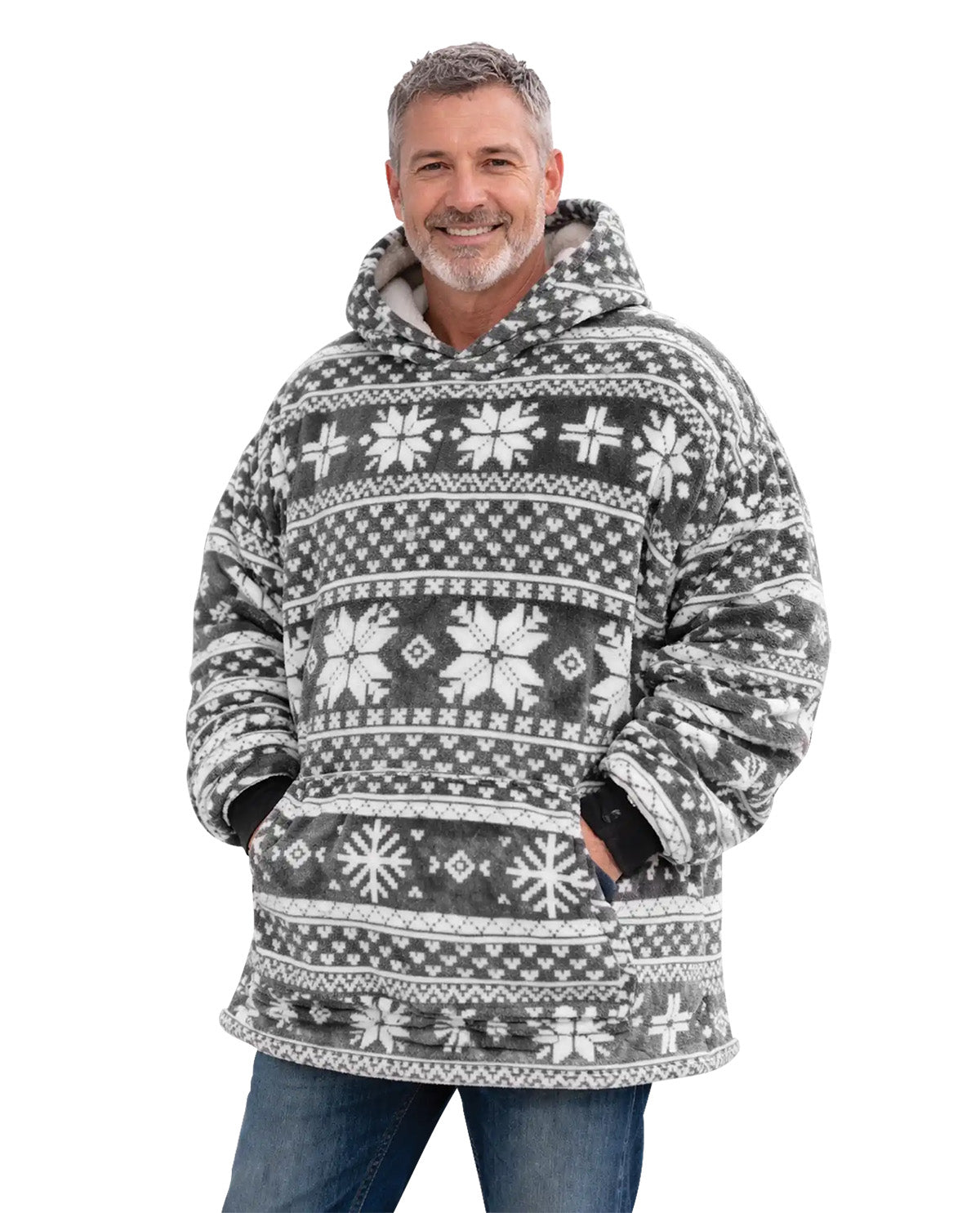 Huggle Hoodie Nordic Grey