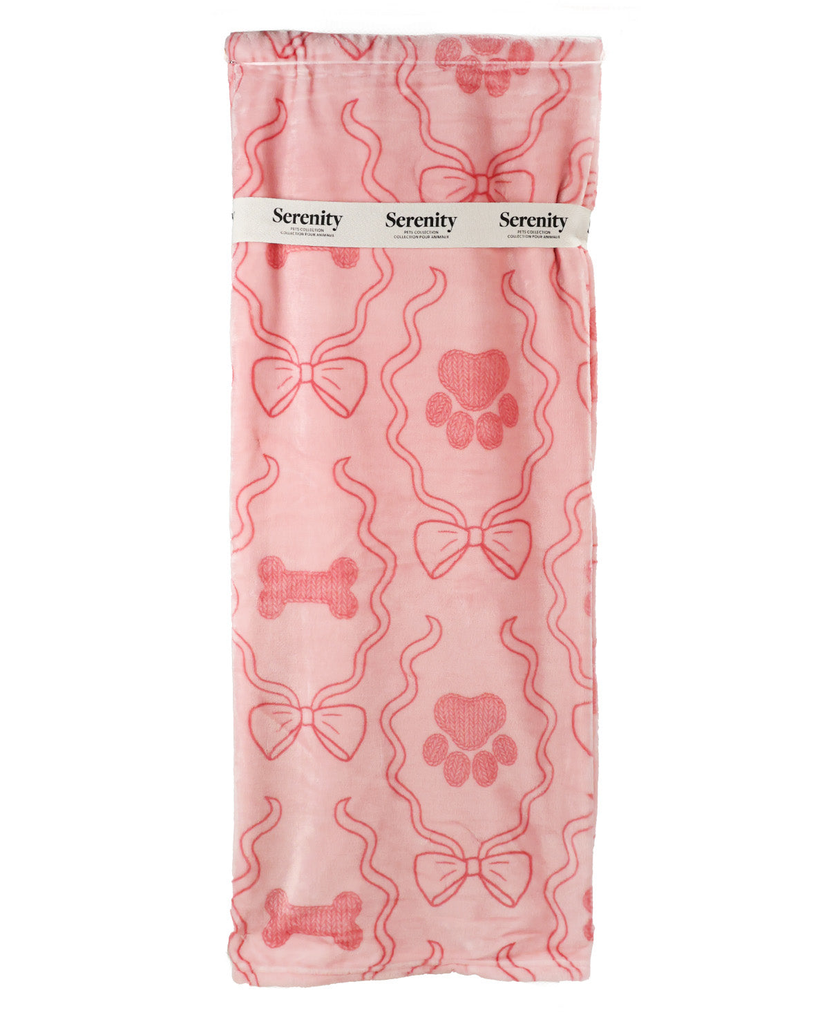 Serenity Keepsake Bows Pet Throw