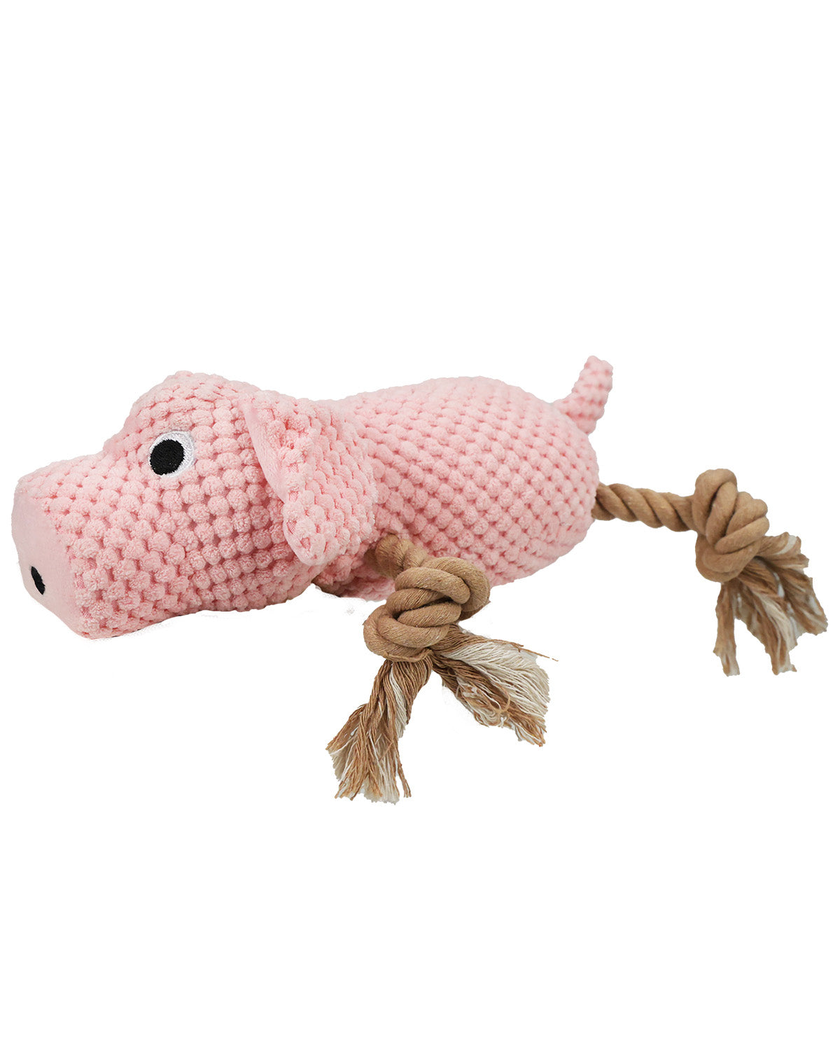 Pig Plush Dog Toy
