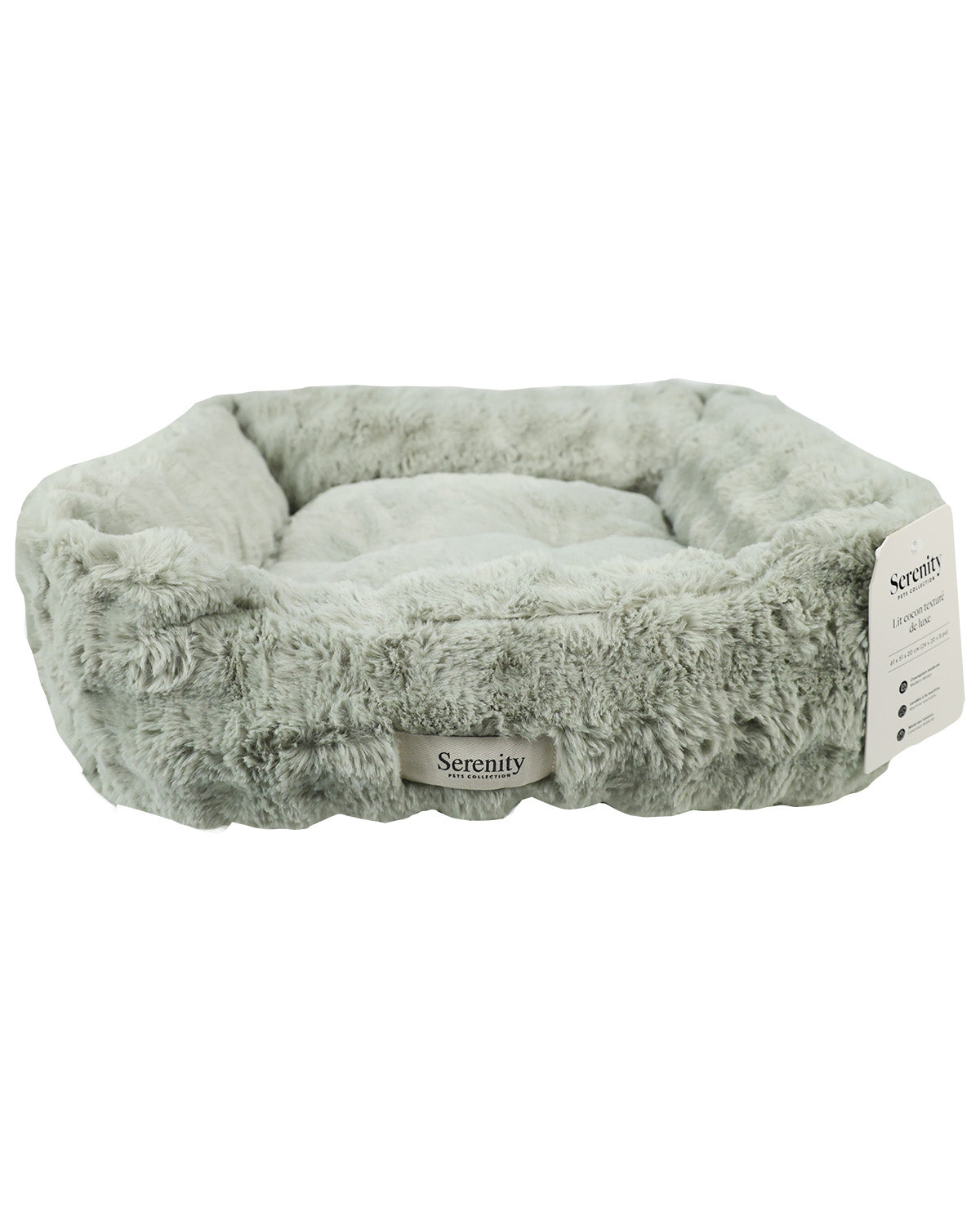Serenity Mint Plush Pet Cuddler