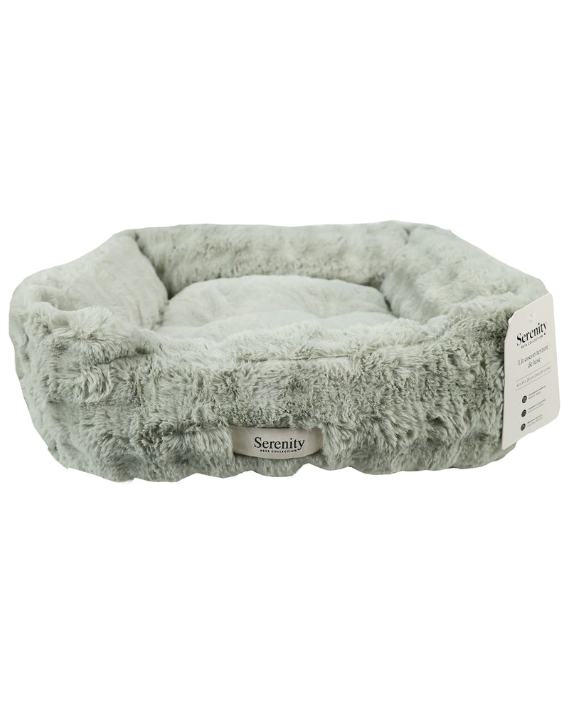 Serenity Mint Plush Pet Cuddler