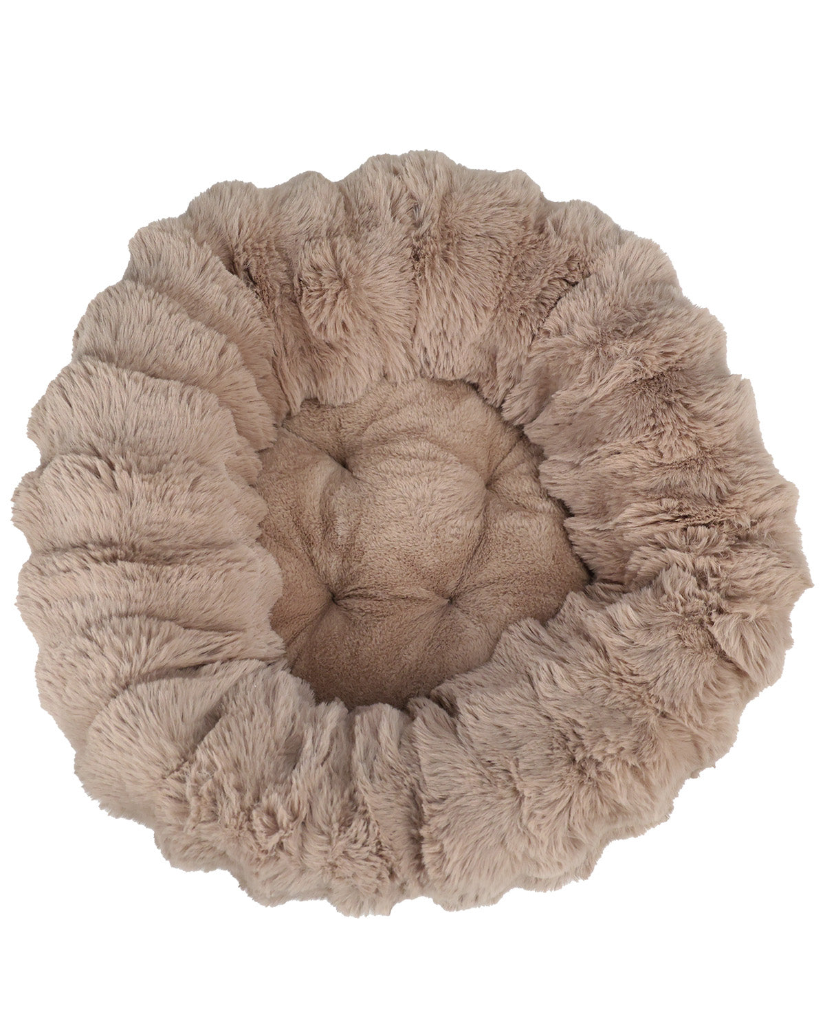 Serenity Light Brown Plush Pet Cuddler