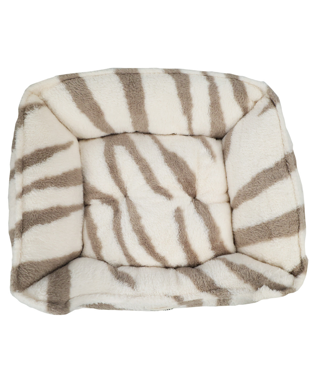 Serenity Zebra Embossed Grey Pet Cuddler