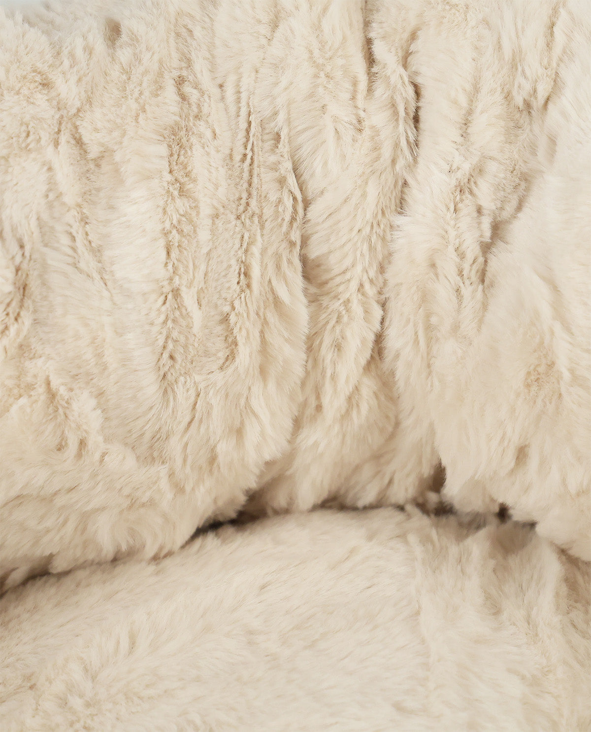 Serenity Ivory Plush Print Pet Cuddler