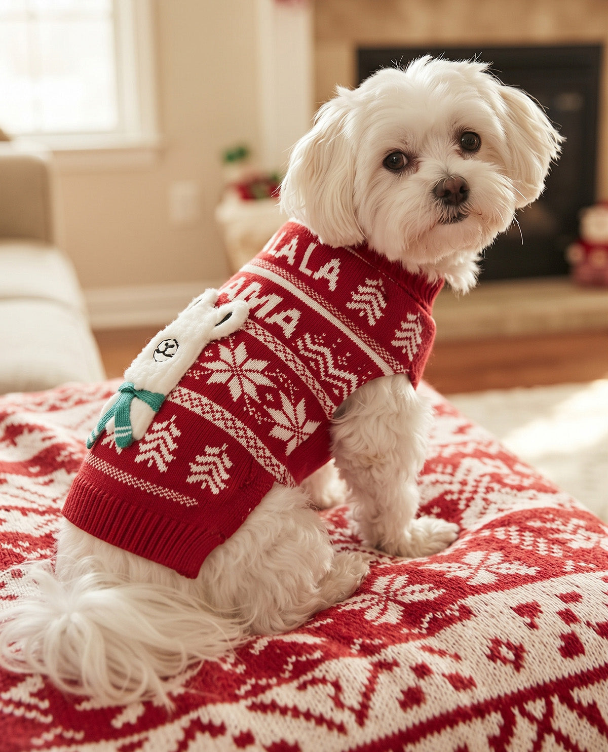 Falala Llama Pet Sweater