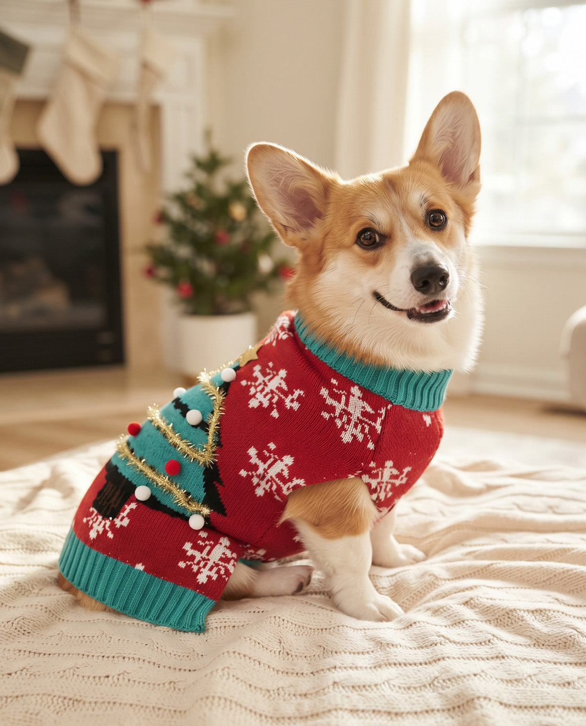 Ugly Christmas Pet Sweater