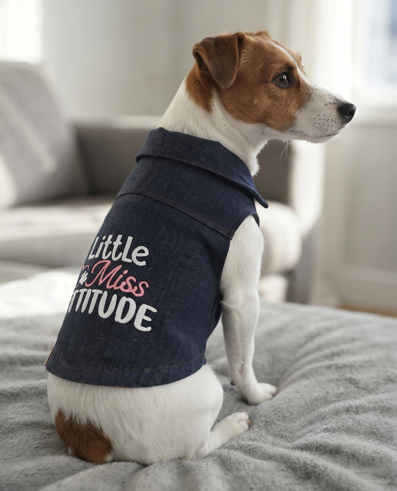 Truly Bella Denim Miss Attitude Pet Jacket