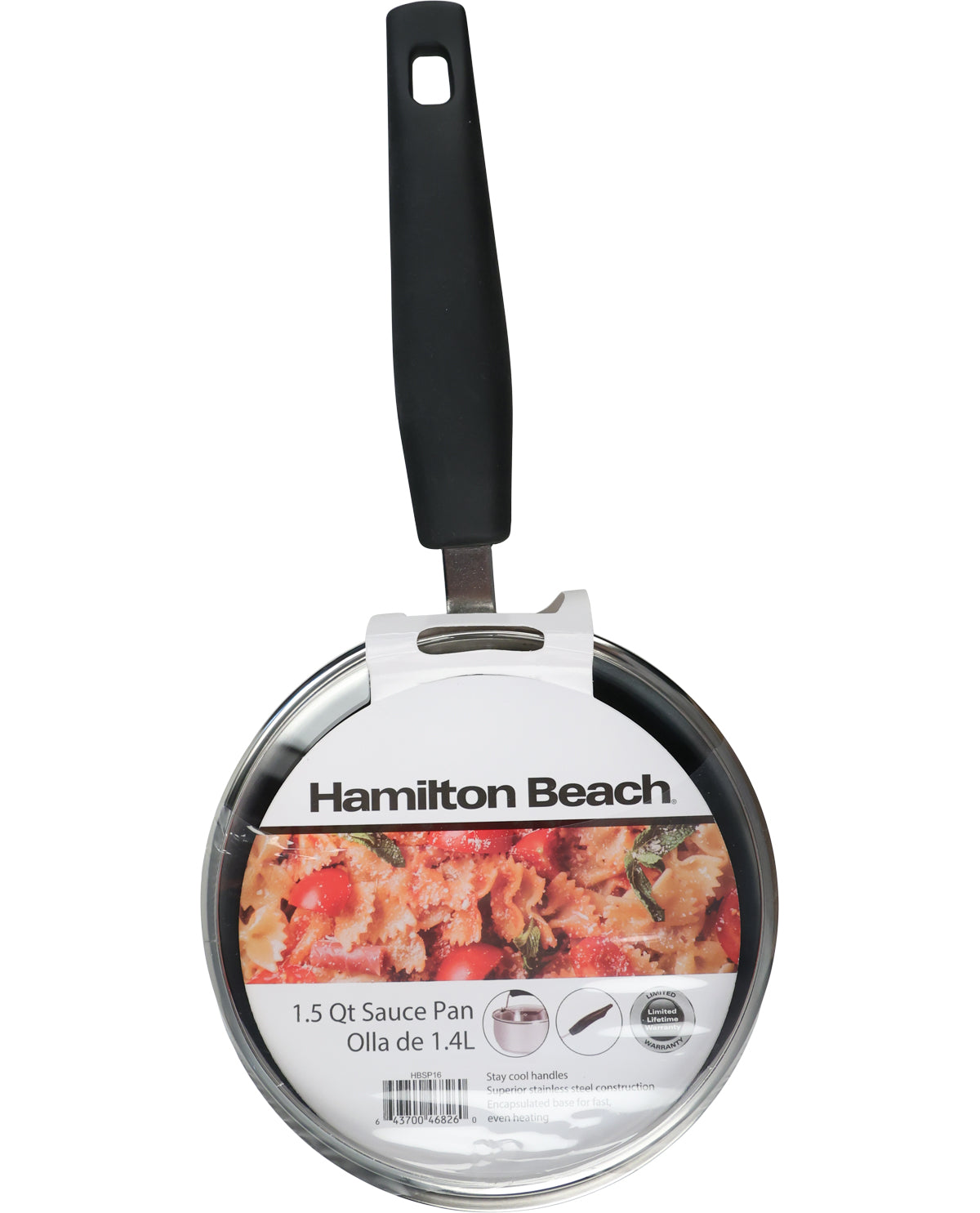 Hamilton Beach 1.5qt 6" Saucepan
