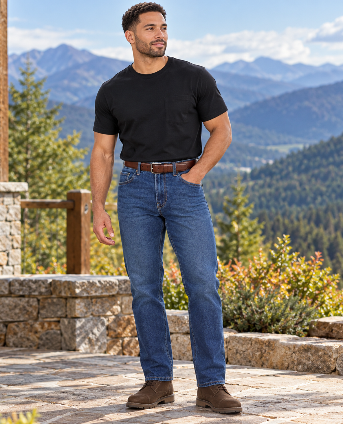 Chaps Stretch Denim Jeans