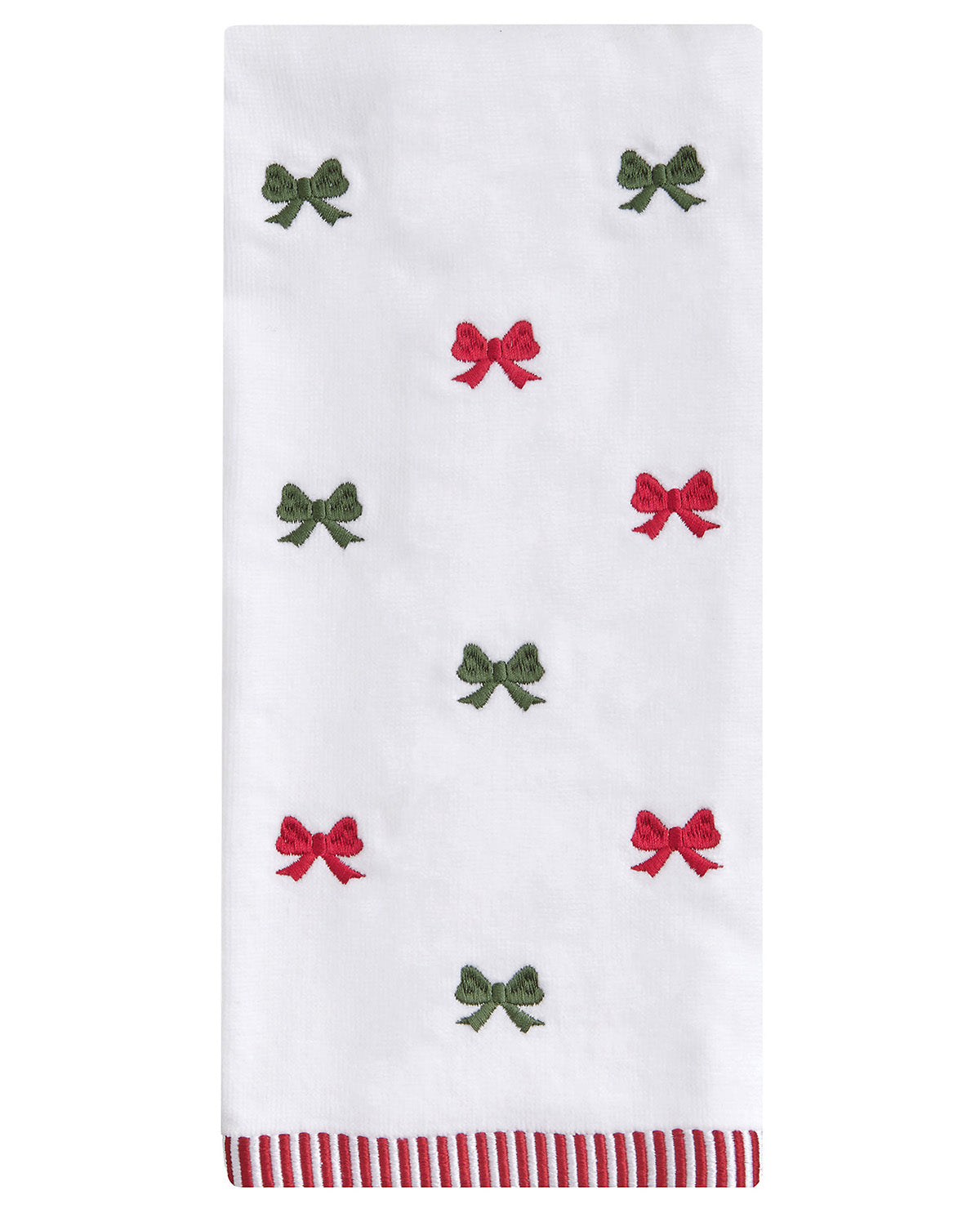 Ribbon Print Hand Towel