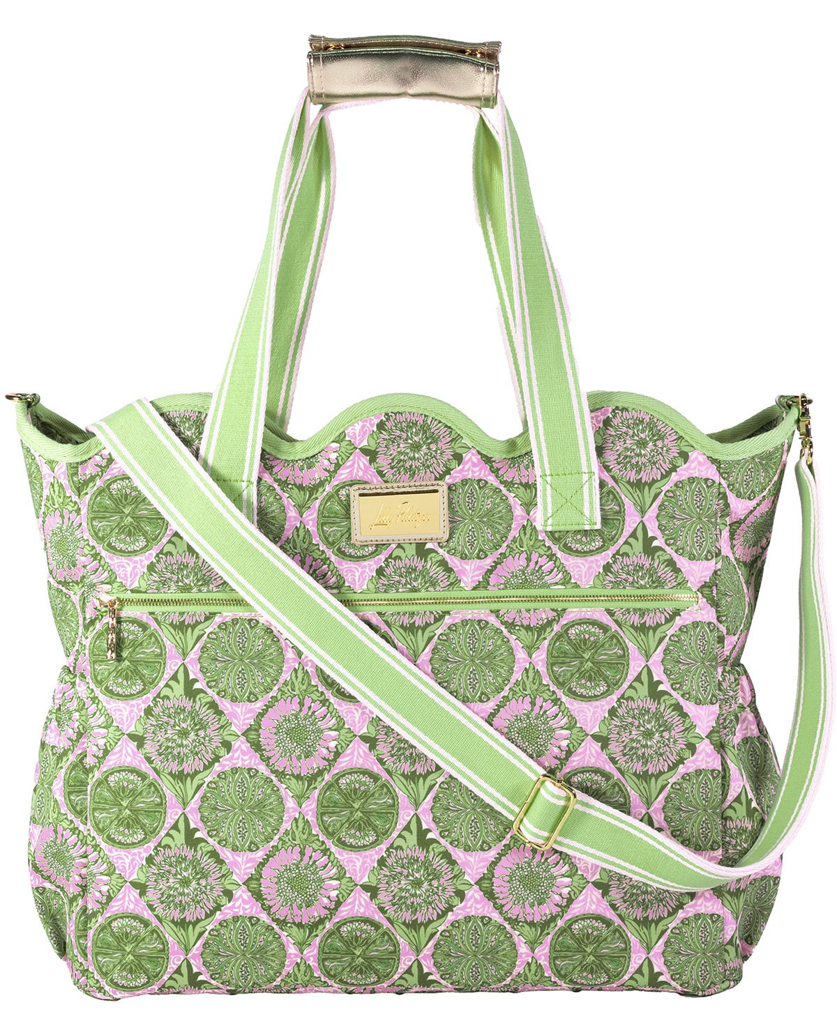 Lilly Pulitzer Tropical Tiles Scallop Cooler Tote