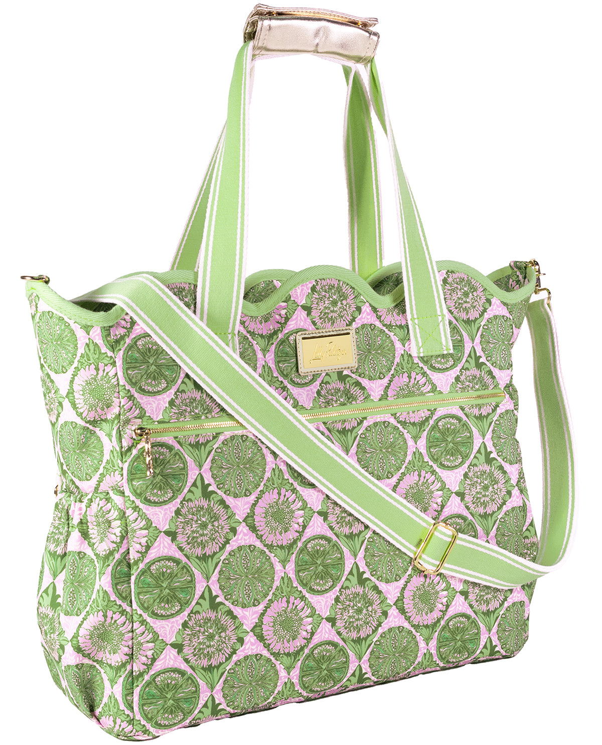 Lilly Pulitzer Tropical Tiles Scallop Cooler Tote