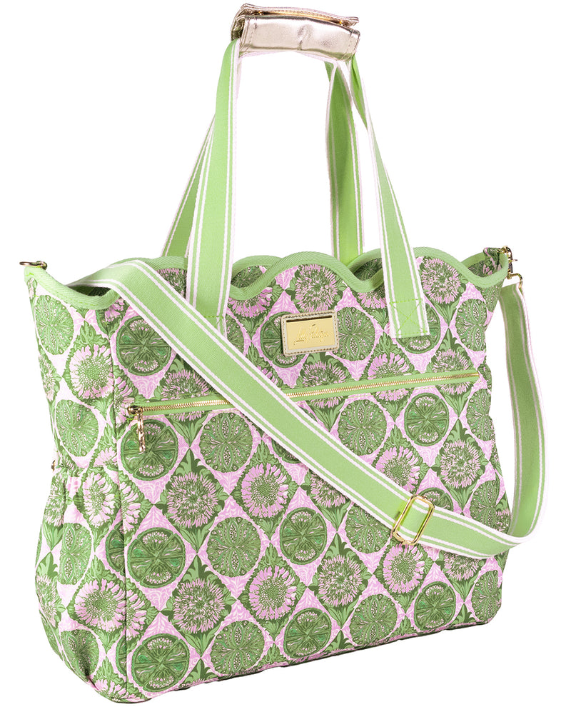Lilly Pulitzer Tropical Tiles Scallop Cooler Tote