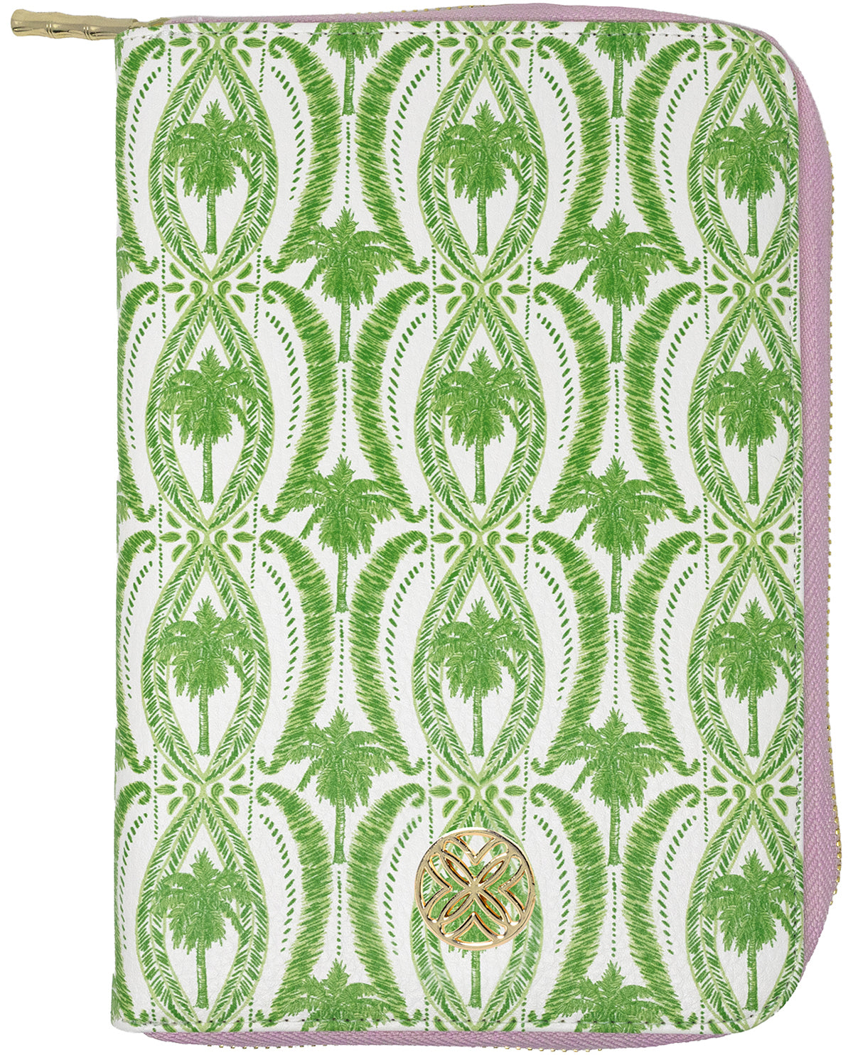 Lilly Pulitzer Palm Stripe Travel Jewelry Folio