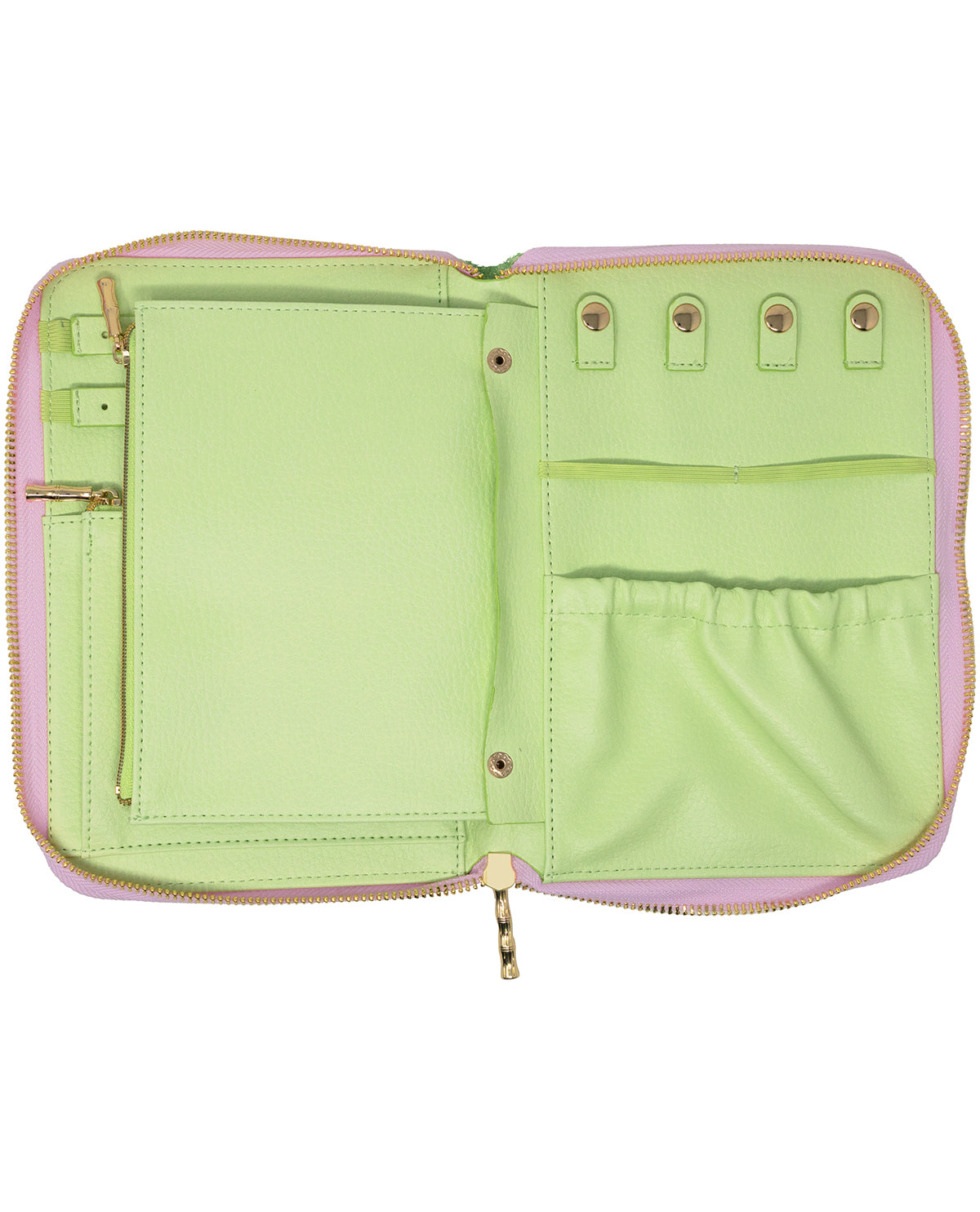 Lilly Pulitzer Palm Stripe Travel Jewelry Folio