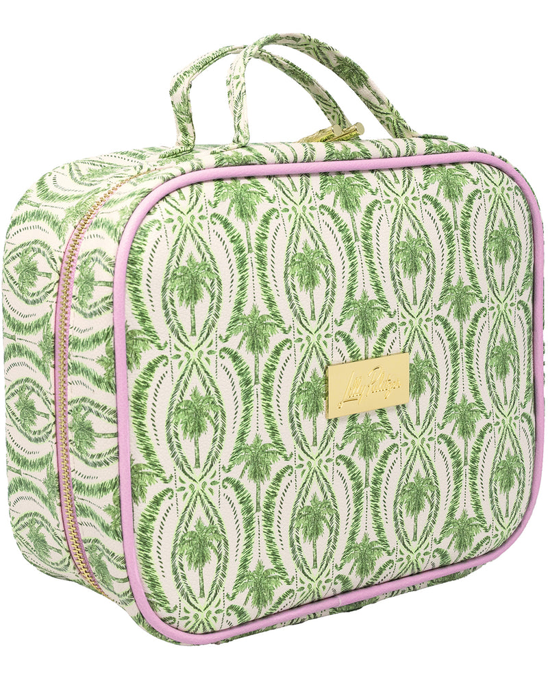 Lilly Pulitzer Palm Stripe Toiletry Case